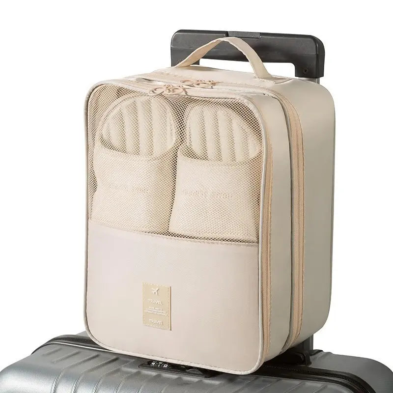 Shoe Bags for Travel,Shoe Bag Holds 3 Pair of Shoes,Shoe Storage Pouch for Travel and Daily Use,Shoe Organizer Travel Essentials for Packing in Suitcase,Waterproof