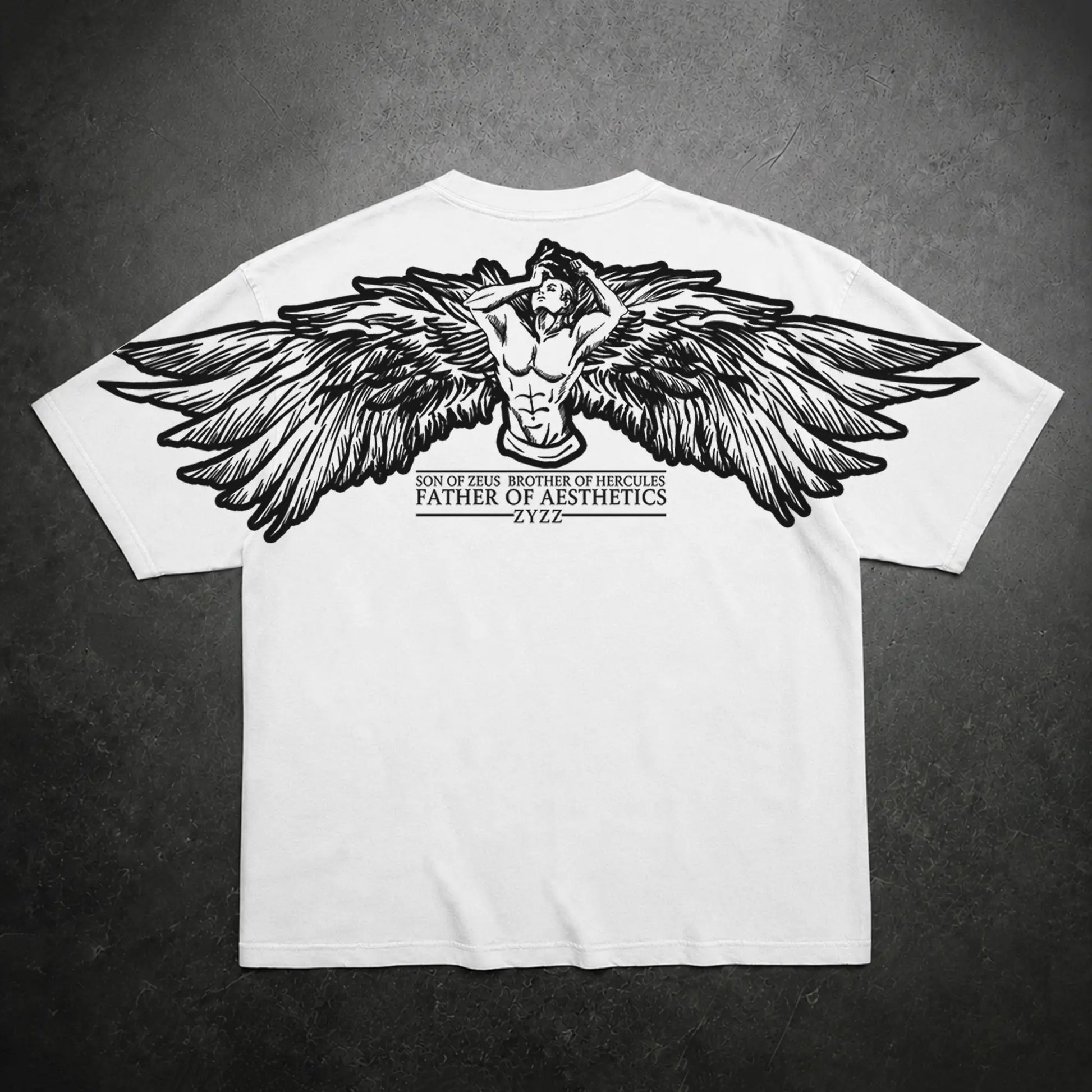 [Old School Series] Legend Zyzz Pose Gym T-Shirt, Gym Apparel, Workout Wear, Training Men'S Top, Aesthetic Shirt, Discipline, Strength, Focus