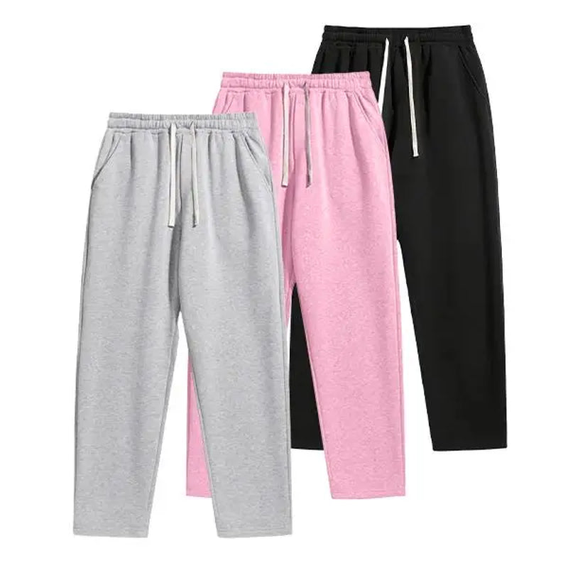 Men'S 3-Pack Sweatpants - Grey & Black Elastic Waistband with Drawstring for Everyday Casual Wear Sports Bottoms Work Holiday Party Outfit Pants Men Mens Pants Pants for Men Cargo Pants for Men Pants Para Hombre Work Pants for Men Pantalones Para El Frio