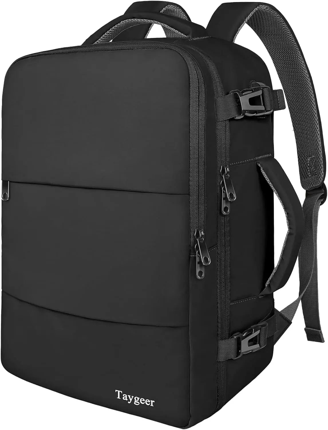 Taygeer Travel Backpack for Women, Carry on Backpack with USB Charging Port & Shoe Pouch, TSA 15.6Inch Laptop Mochila Flight Approved, Nurse Bag Casual Daypack for Weekender Business Hiking, Pink